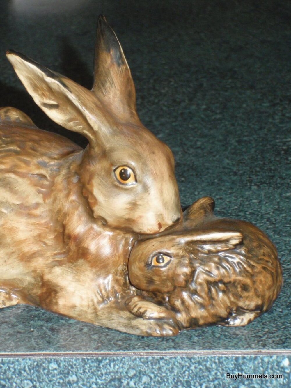 Goebel Mother Bunny With Baby Figurine West Germany #34301 Cute Christmas Gift!
